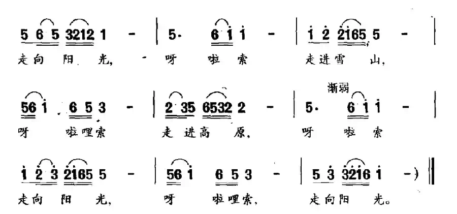 走进西藏(电视剧《孔繁森》主题曲)