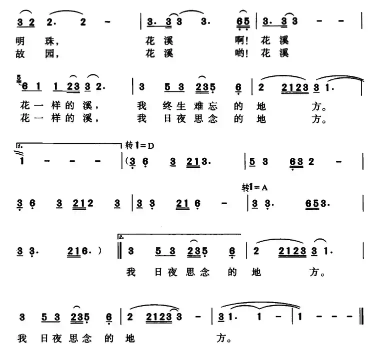 花溪,我心中的明珠