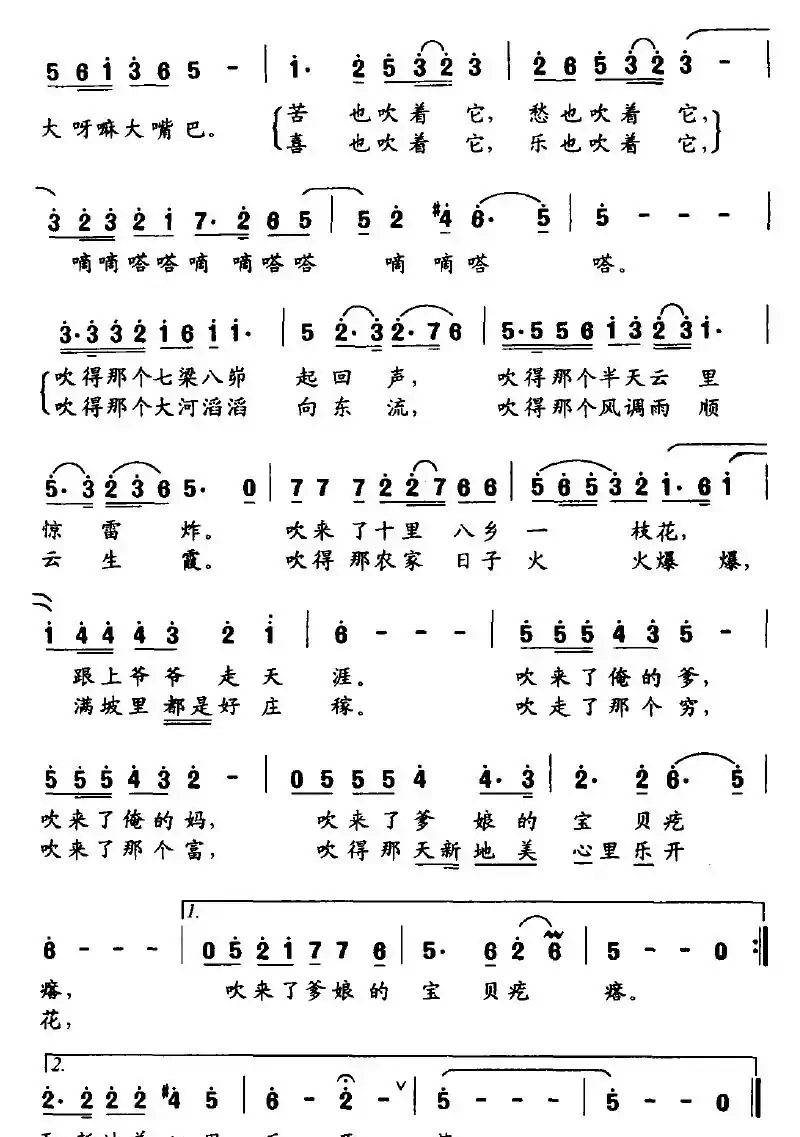 金唢呐（云剑词 鹏来曲）