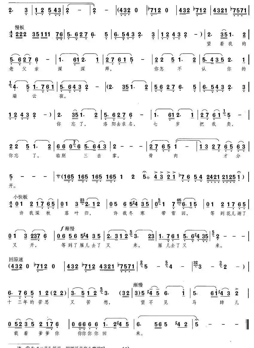 歌剧《窦娥冤》选曲（1)求你把窦娥屈死的罪名）