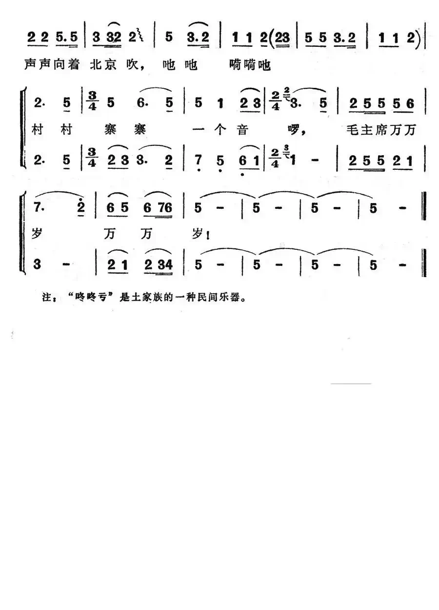 土家喜爱咚咚亏