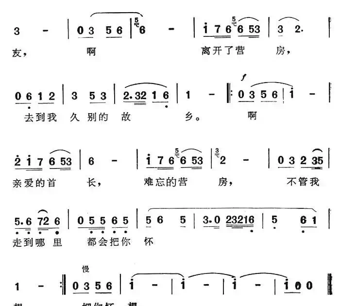 心中有支无声的歌（电视剧《最后一个军礼》主题）