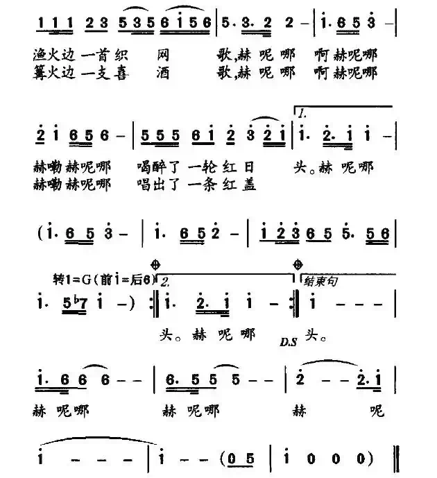 赫哲人家（胡宏伟词 马可一曲）