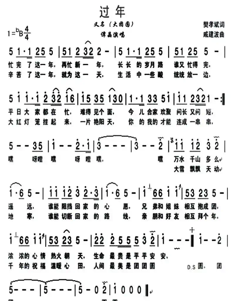过年（又名：大团圆）