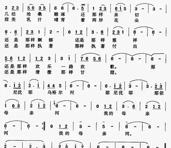 乌裕尔河，母亲河