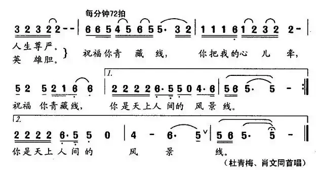 祝福你青藏线