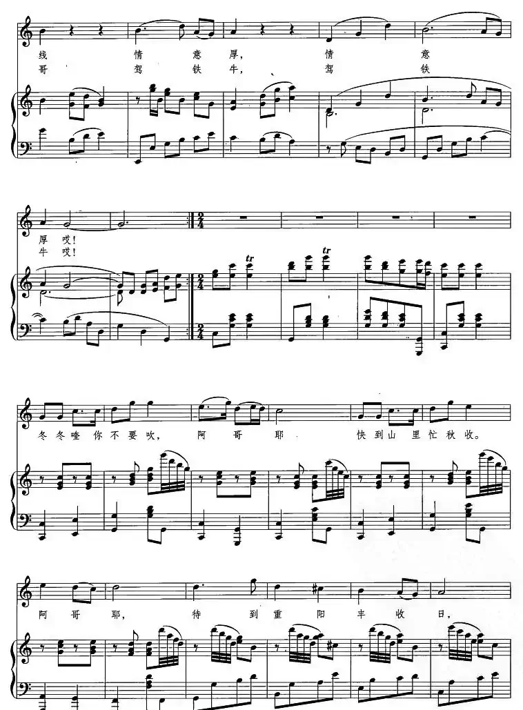 美丽的西朗卡普(正谱)