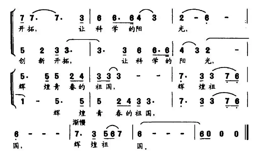 工人之歌（组歌《劳动颂歌》选曲）