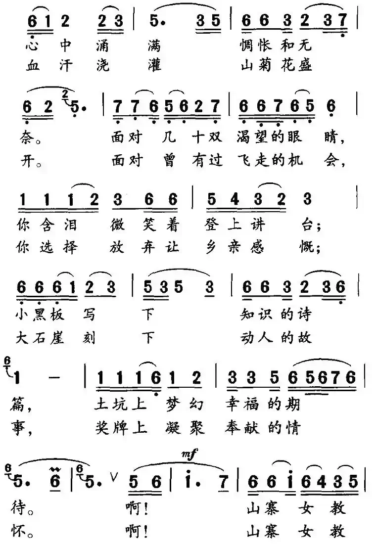 山寨女教师