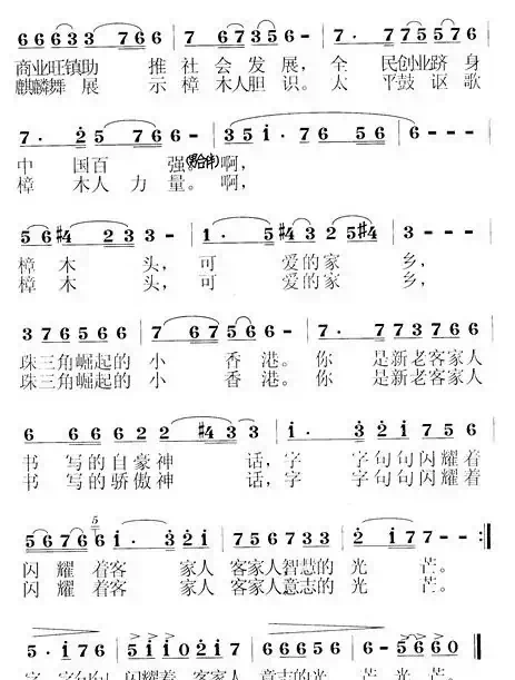 可爱的家乡 崛起的小香港(张一兰词 魏晓东曲)