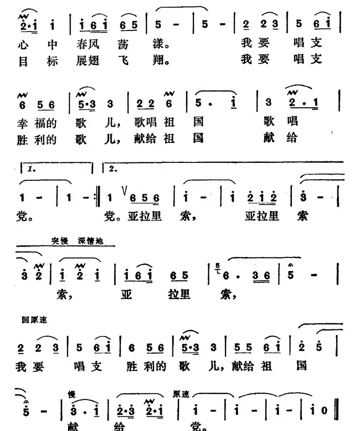 党给祖国插上翅膀