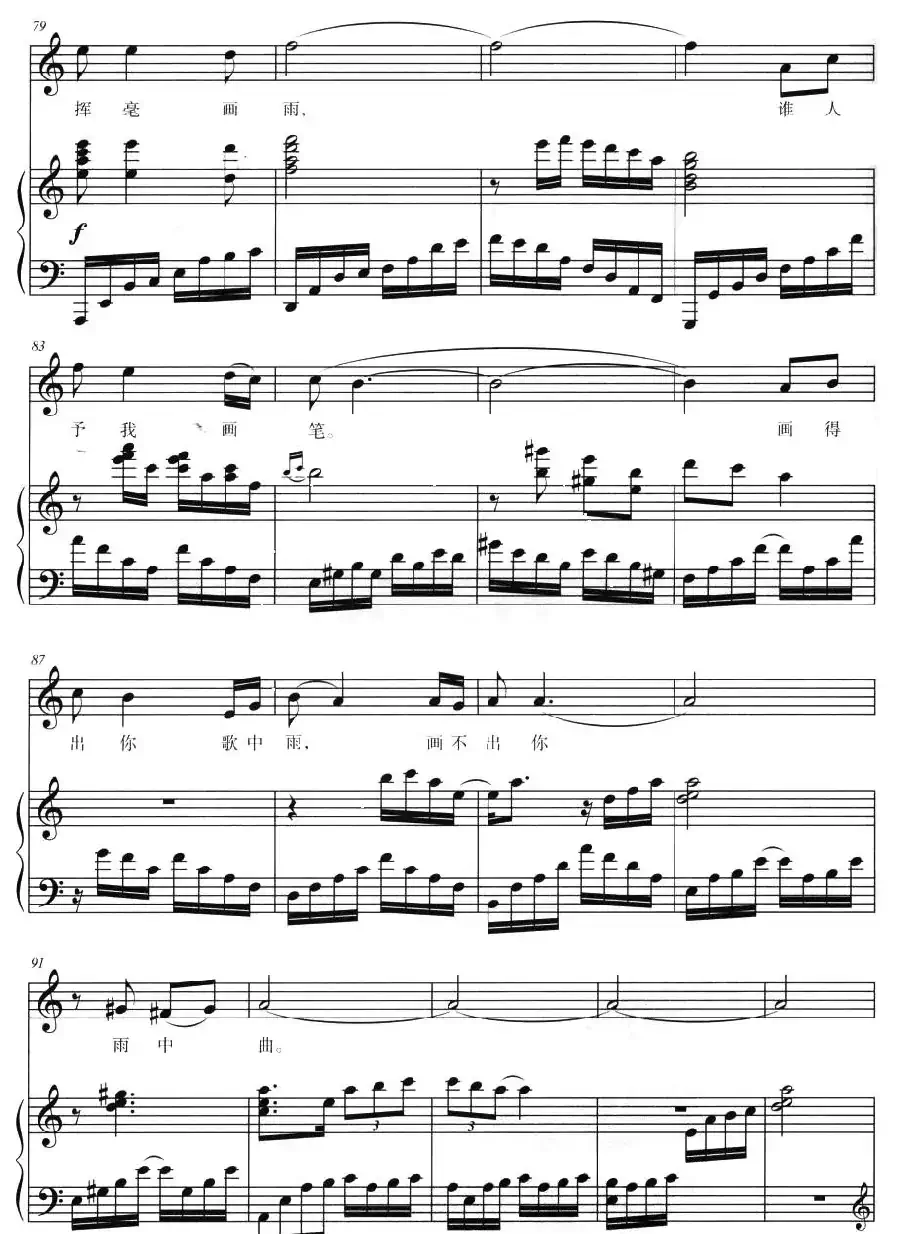 台北探雨（正谱）