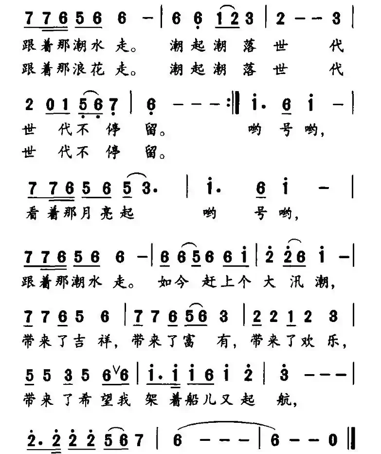大潮口