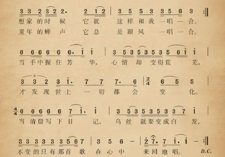 鲁冰花（4个版本）
