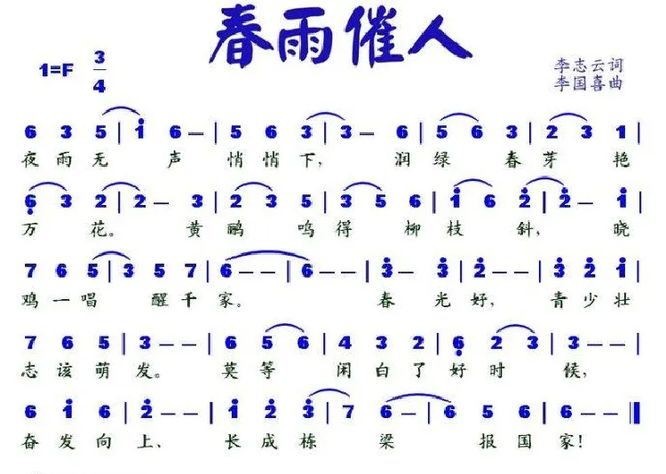 春雨催人