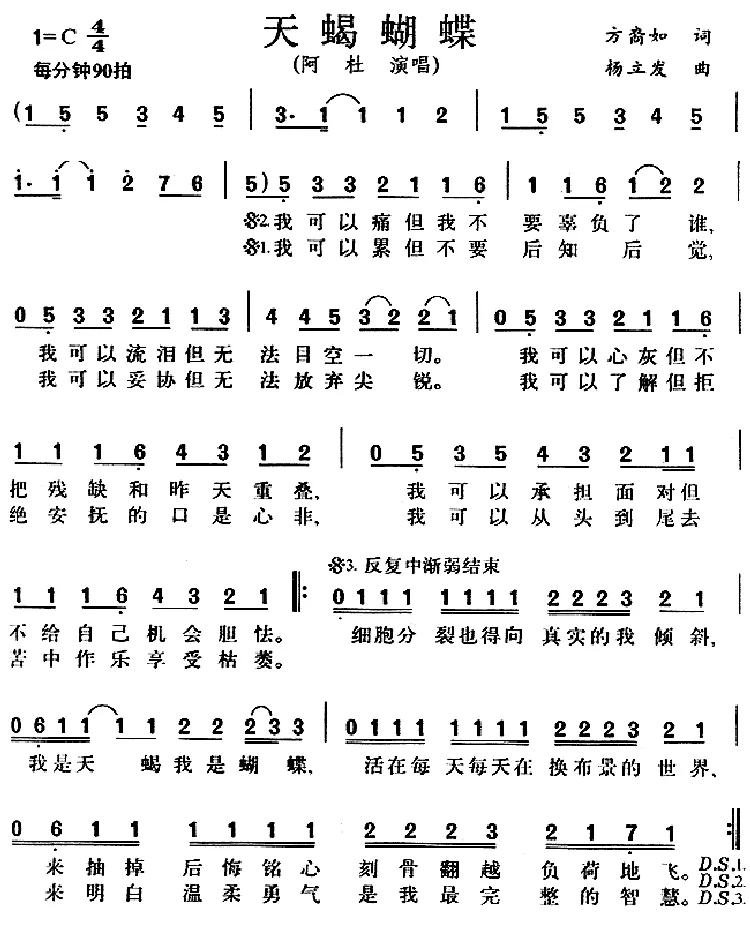 天蝎蝴蝶