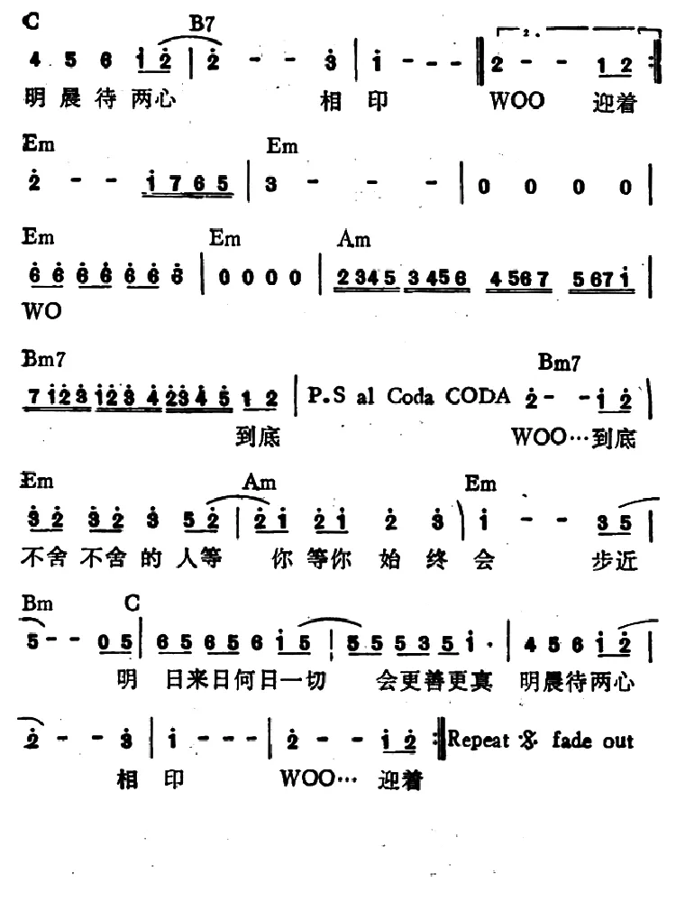 等你一生