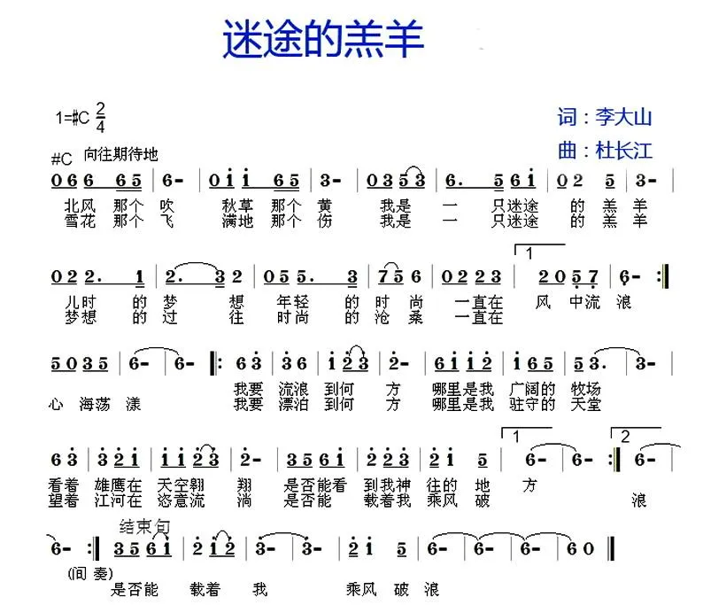 迷途的羔羊