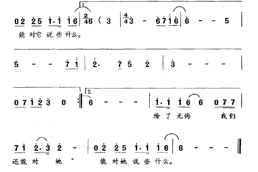 真情真意（电视剧《英雄无悔》主题曲）