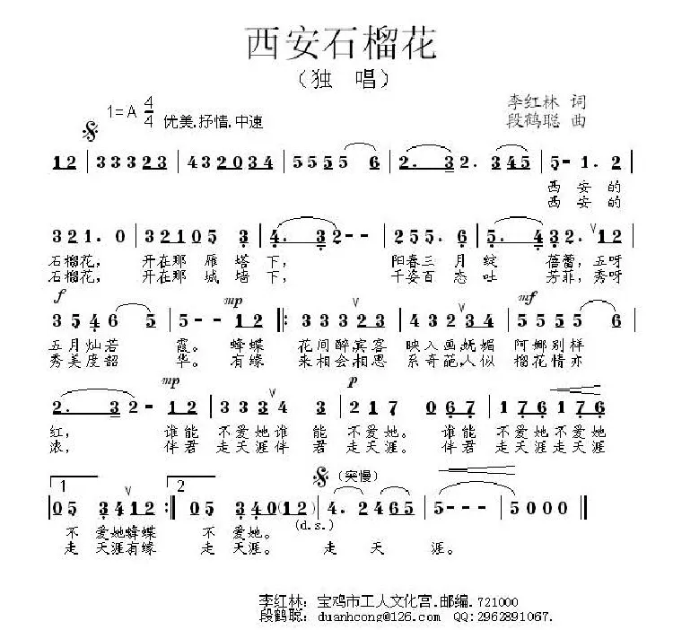 西安石榴花