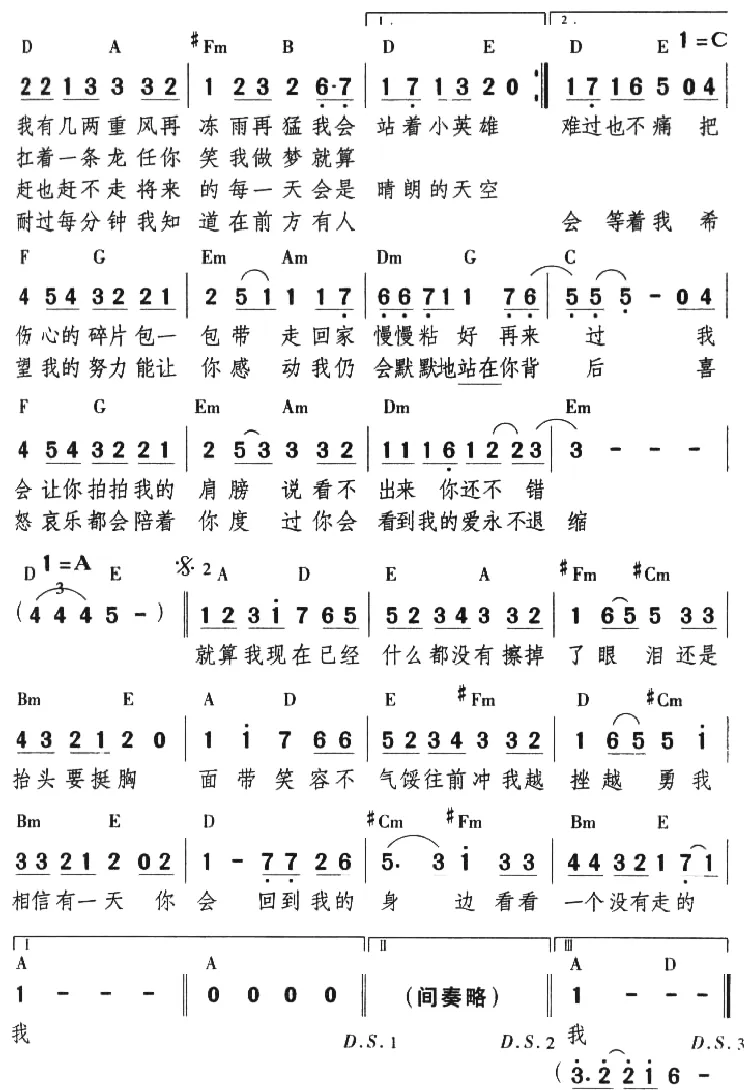 永不退缩