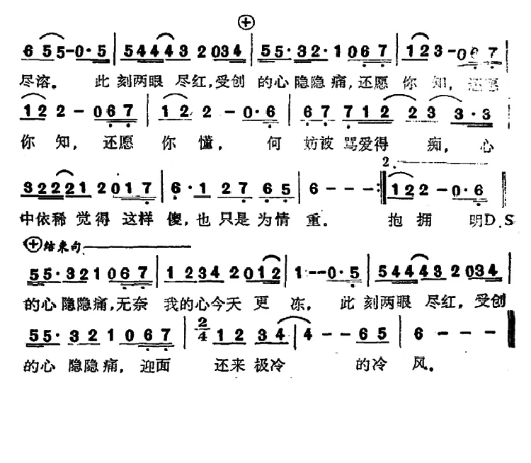 对酒当歌（郑国江词 陈百强曲）