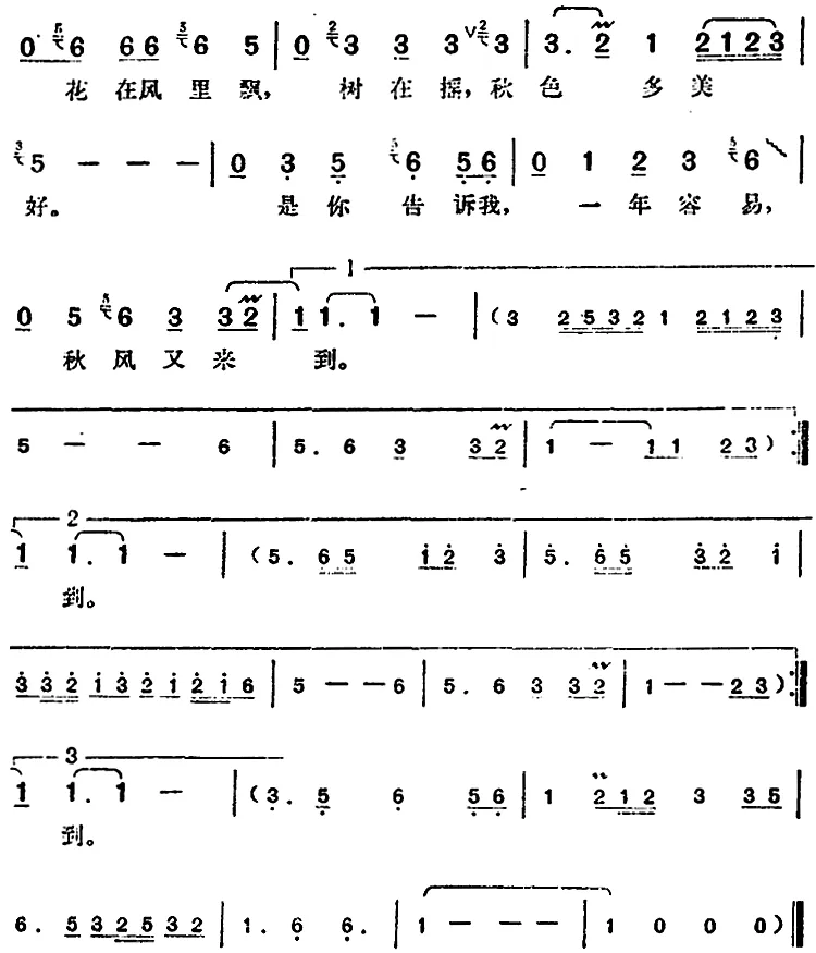 邓丽君演唱金曲：枫叶飘飘