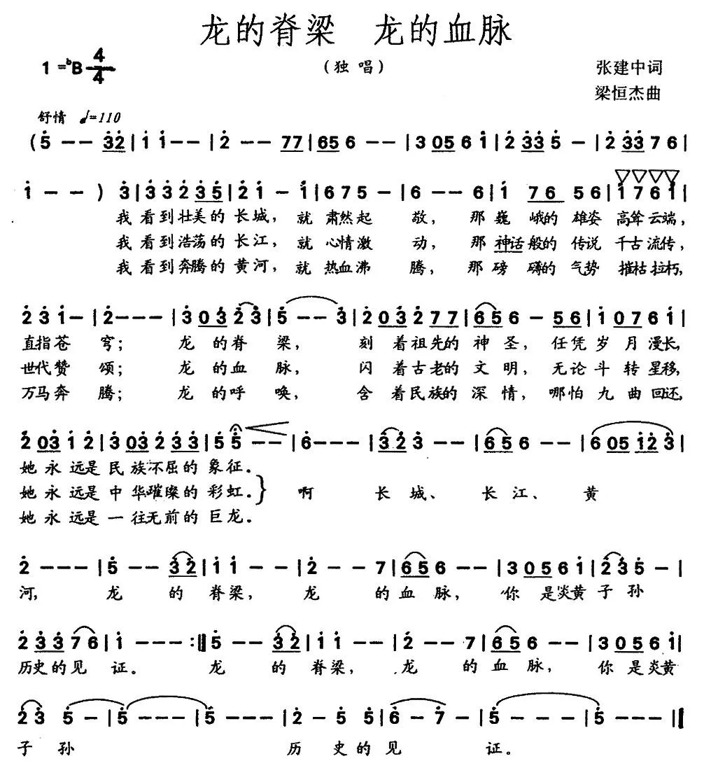 龙的脊梁 龙的血脉
