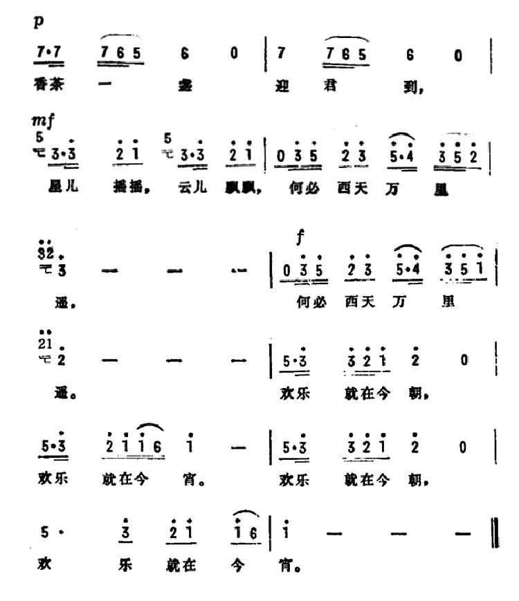 何必西天万里遥（电视剧《西游记》插曲）