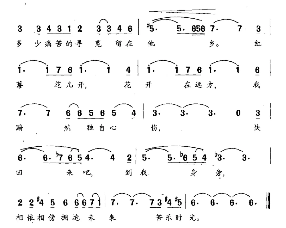 远方的红莓花（电视剧《爱在莫斯科》主题曲）