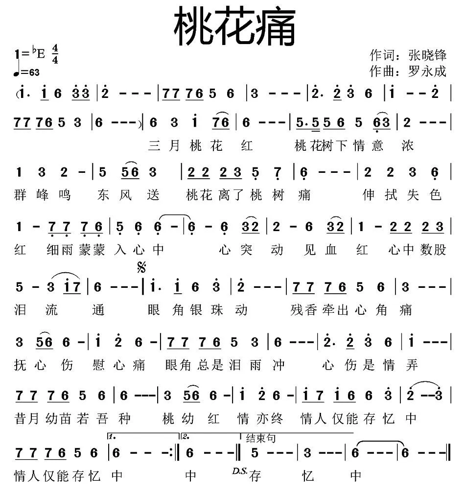 桃花痛