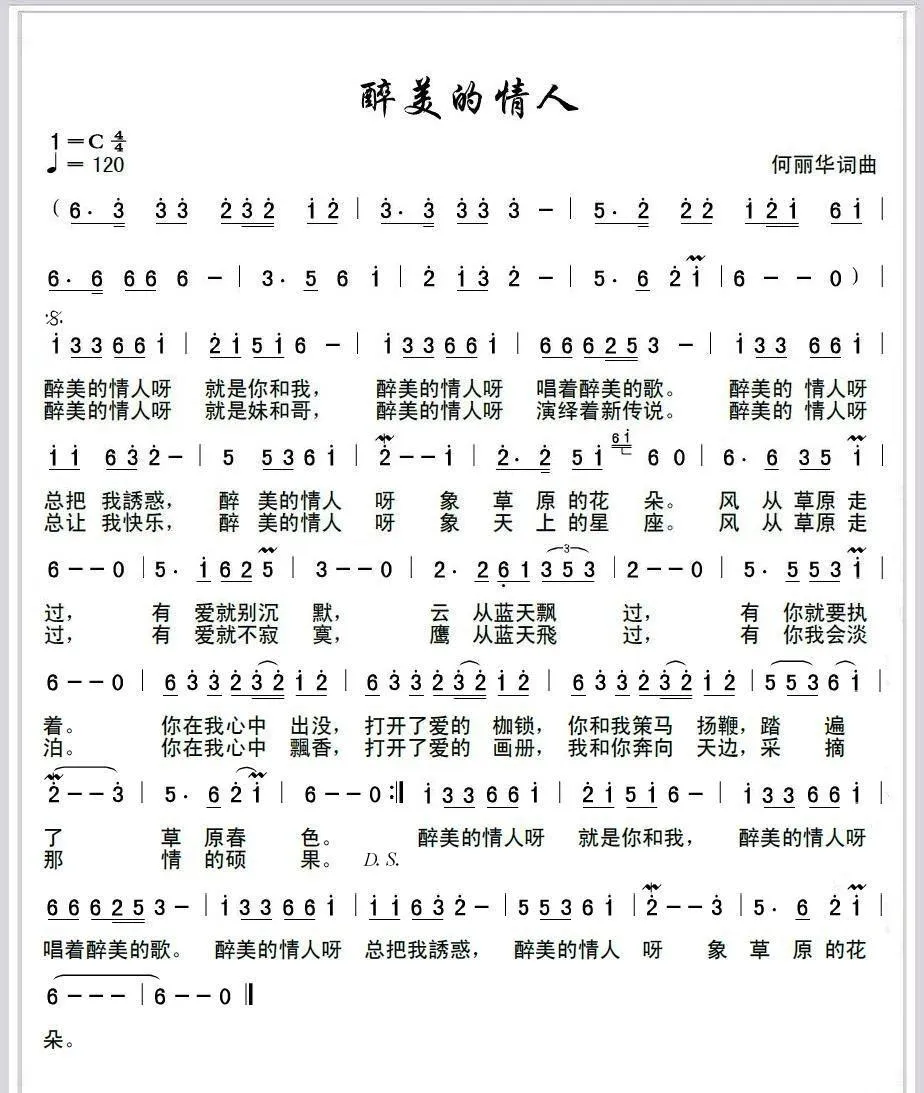 醉美的情人