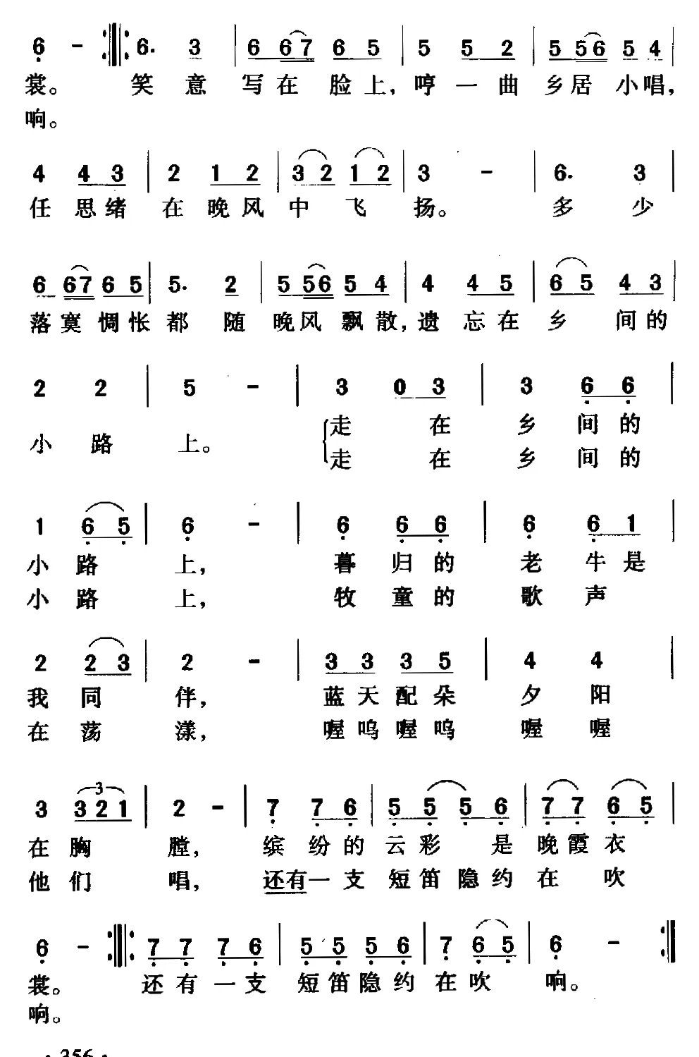 乡间的小路