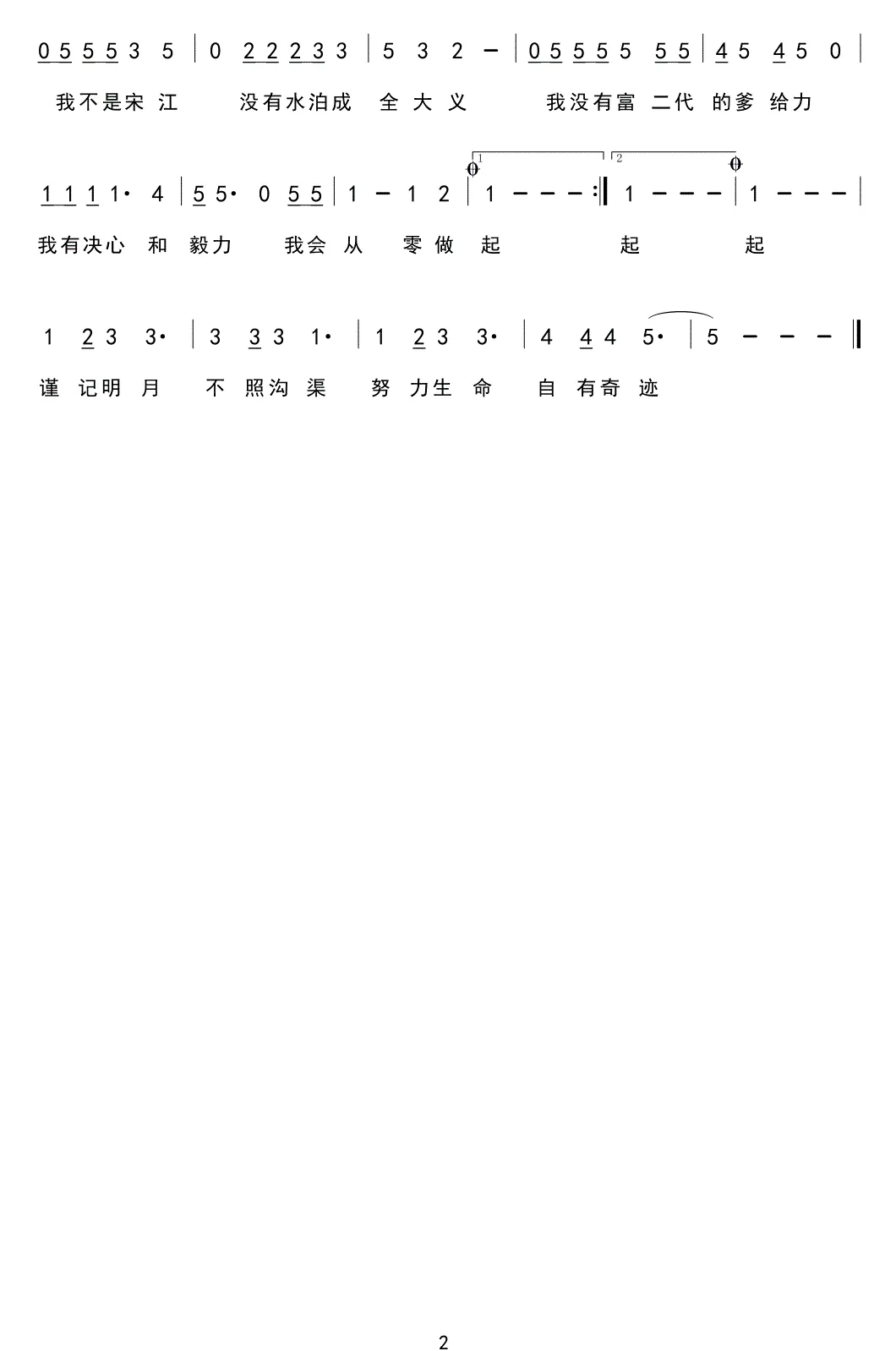 我不是