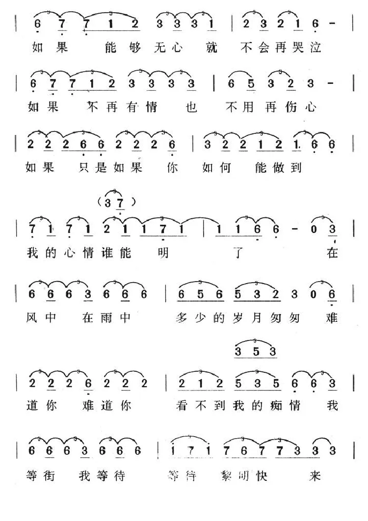 明月心（陈大力词 陈秀男曲）