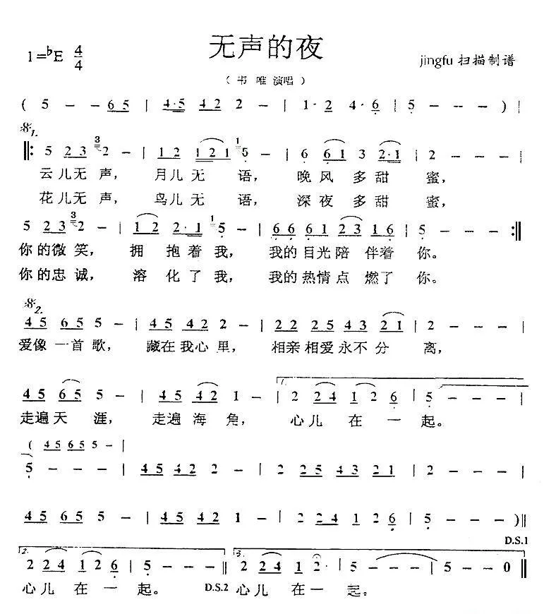 无声的夜