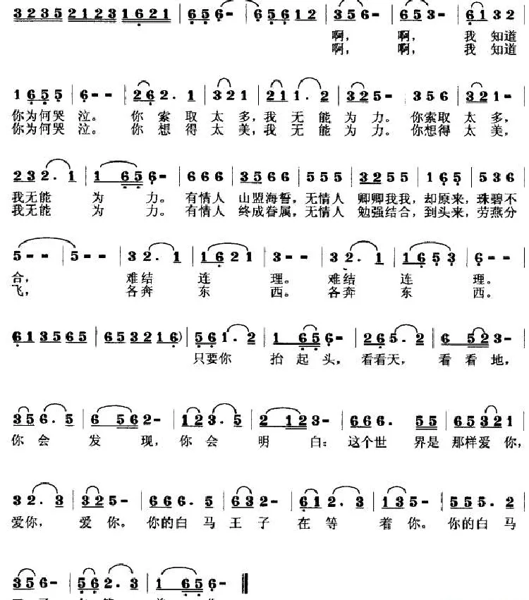 我知道你为何哭泣