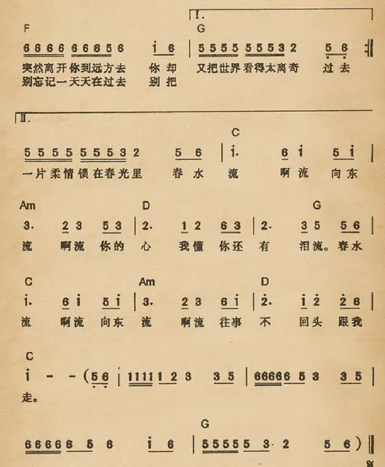 春水流