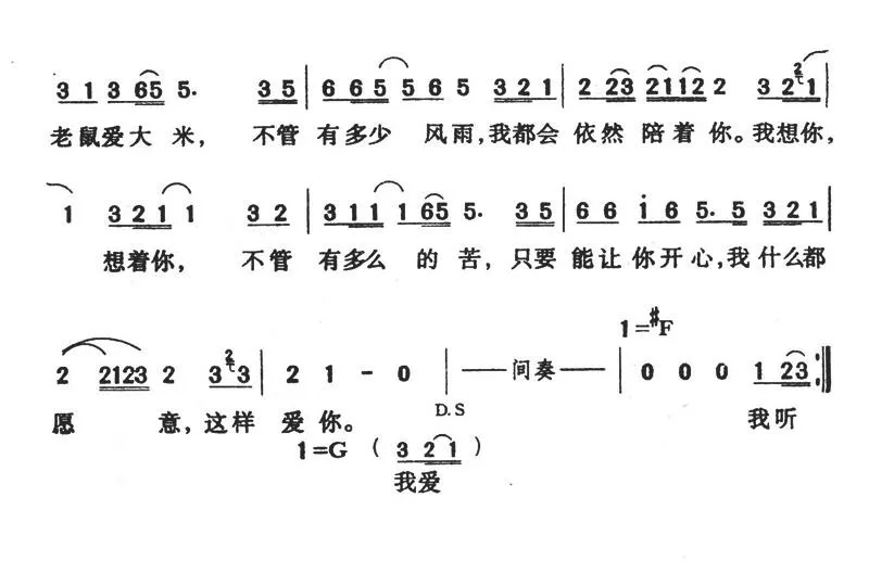 老鼠爱大米