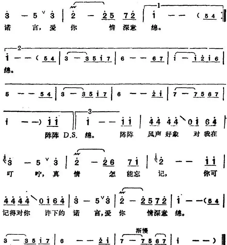 邓丽君演唱金曲:夜色