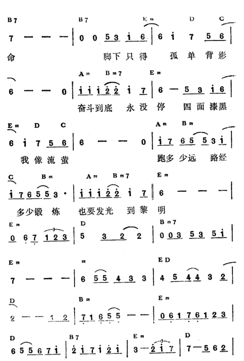 流浪的心（佚名词曲、王杰演唱版）