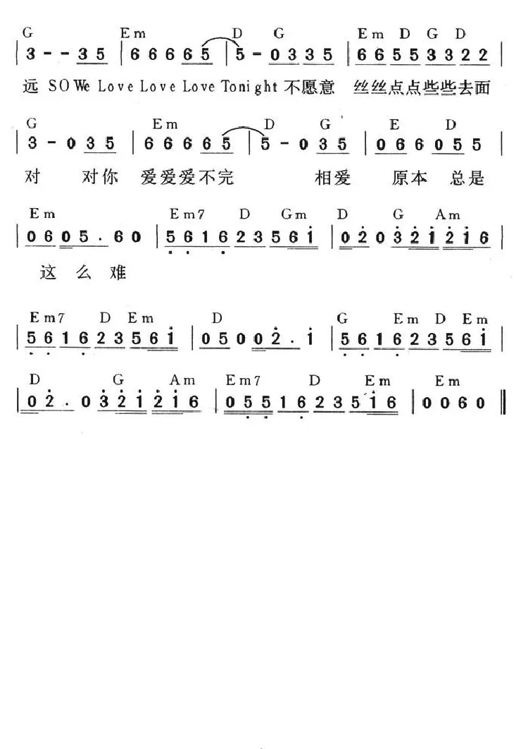 对你爱不完（陈乐融词 Ichiro Hada曲）