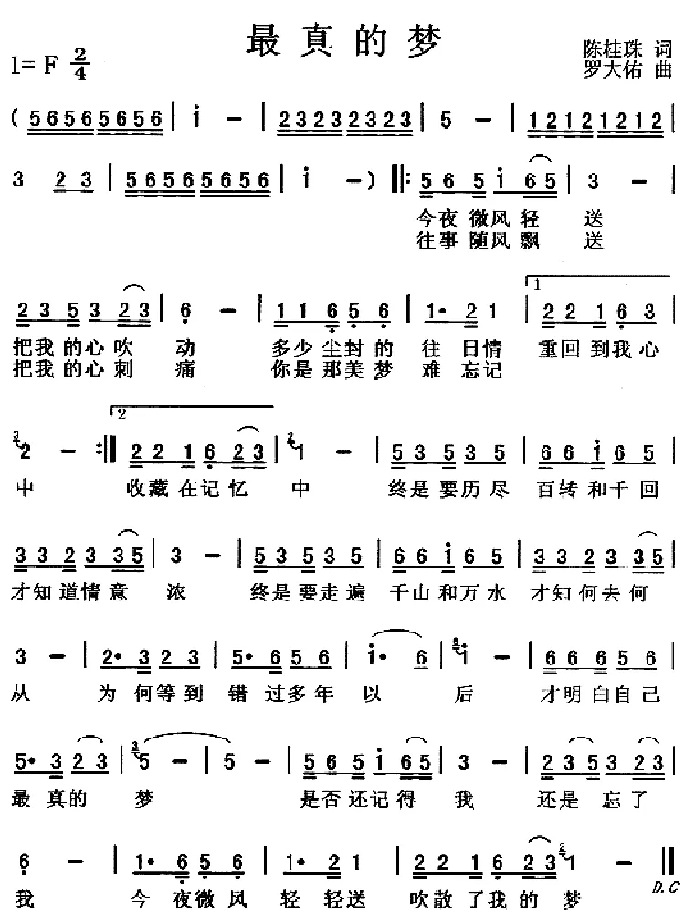 最真的梦