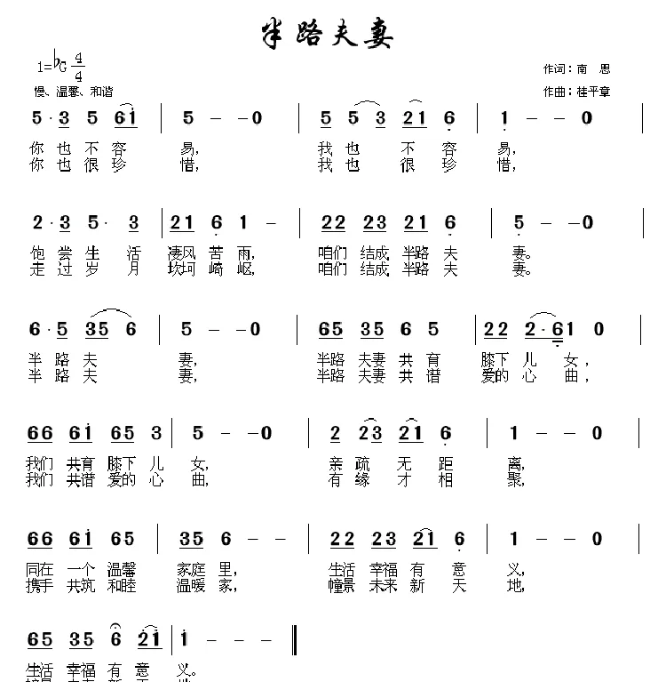 半路夫妻