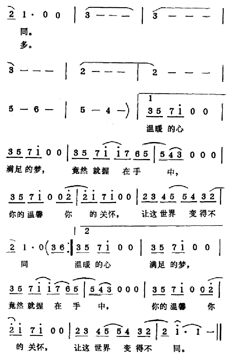 今天的我