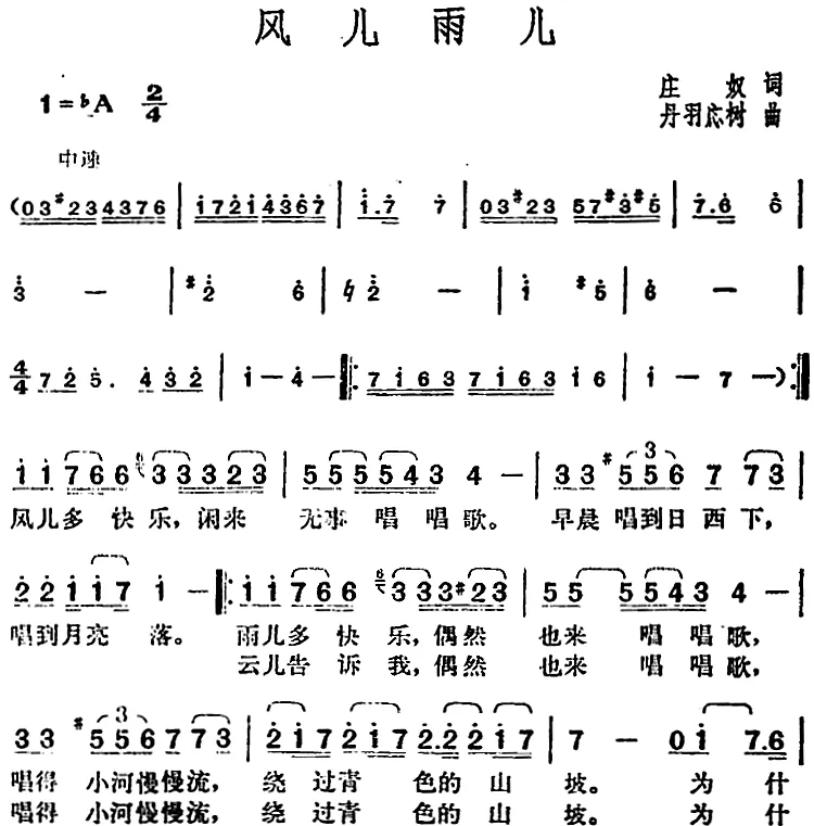 邓丽君演唱金曲：风儿雨儿