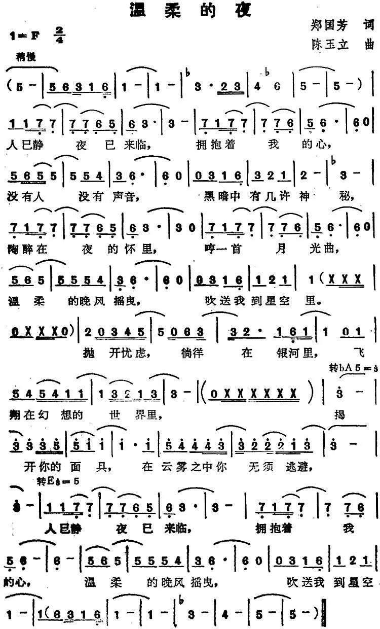苏芮演唱金曲：温柔的夜